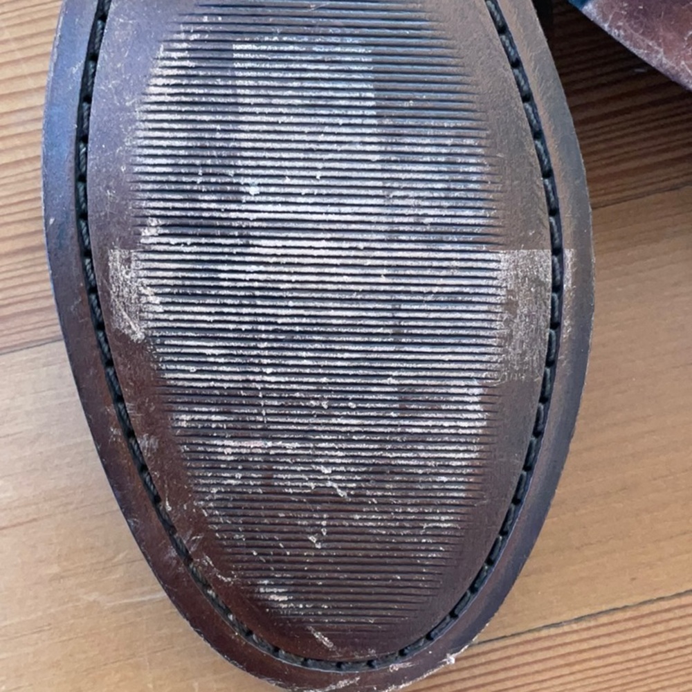 Frye Elyssa Cognac Leather Shooties sz10 - Picture 6 of 10